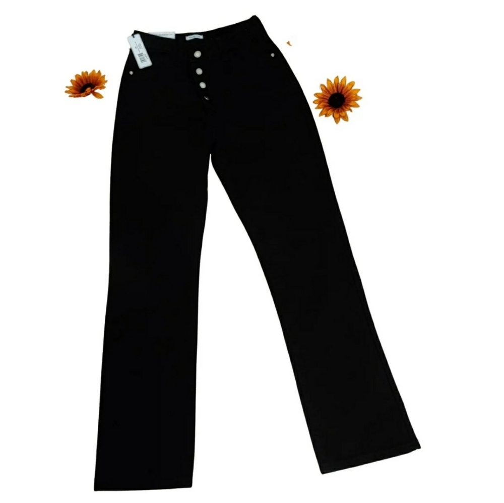 📷NWT WeWoreWhat Crossover Streight Leg Jean